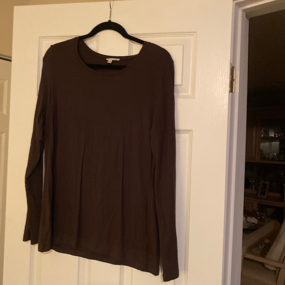 Brown blouse